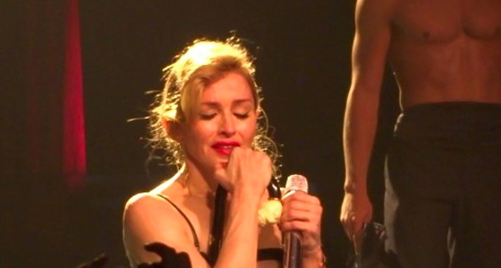 Madonna Performs 1AM Gig Honoring Victims of Paris Attacks