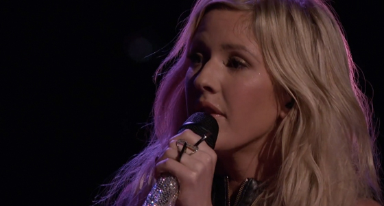 POP Live: Ellie Goulding – Burn (The Voice)