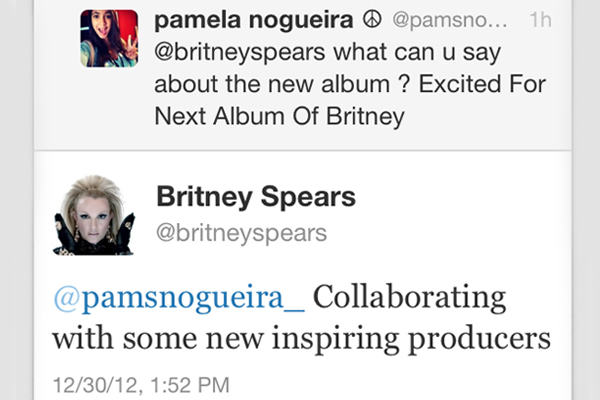 britney spears confirms new album 2013 twitter 1